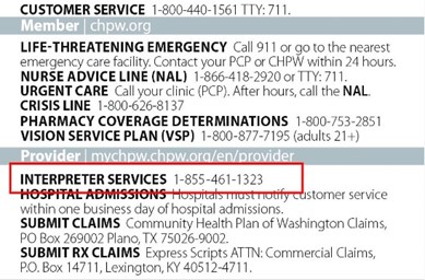 Interpreter Services